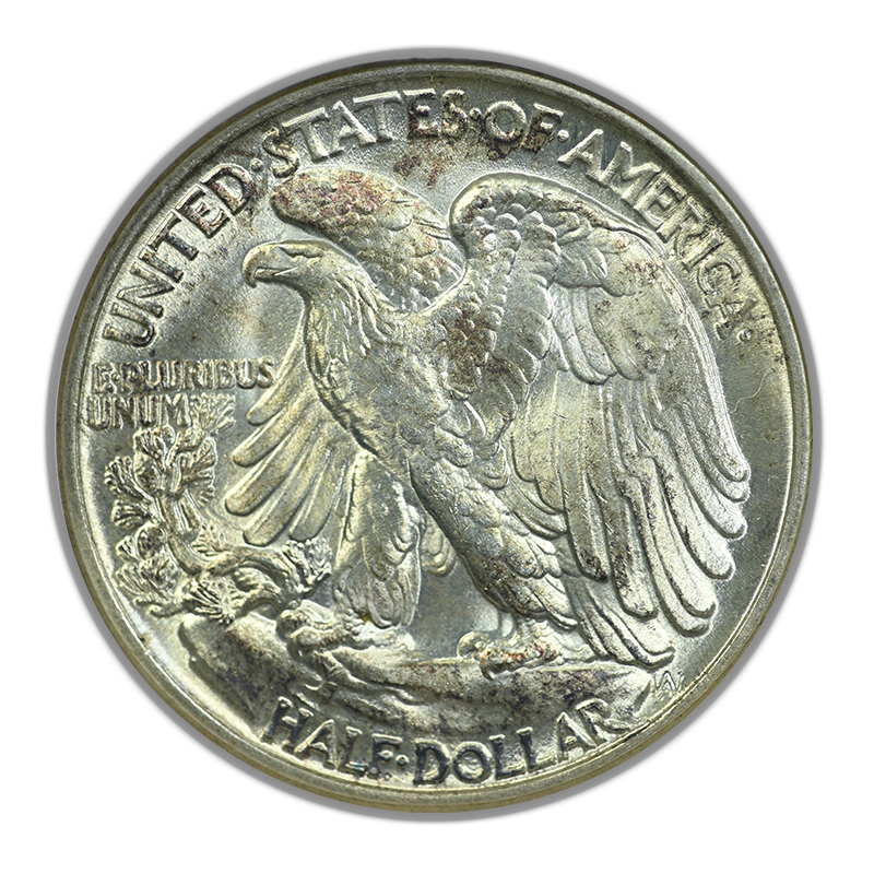 1944 Walking Liberty Half Dollar 50C ANA Soapbox MS64