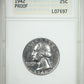 1942 Proof Washington Quarter 25C ANA Soapbox PF64