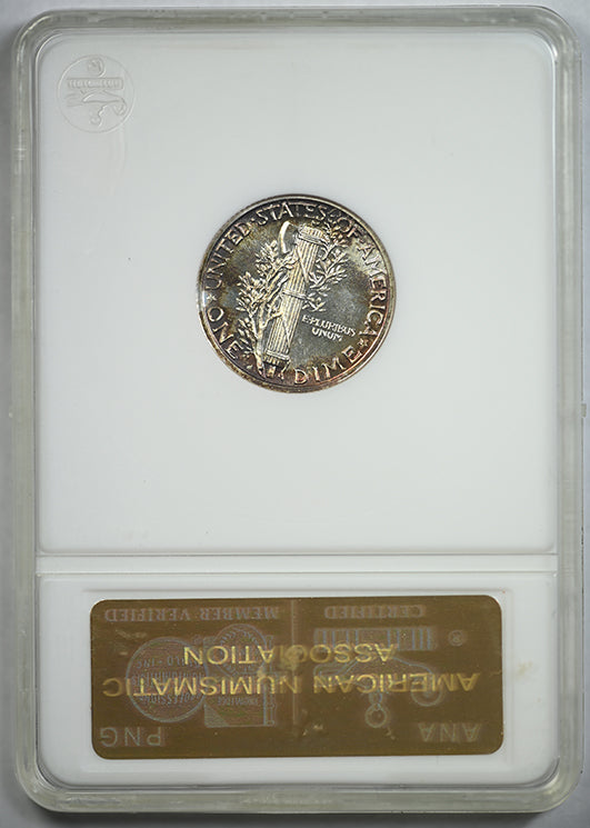 1942 Proof Mercury Dime 10C ANA Soapbox PF64