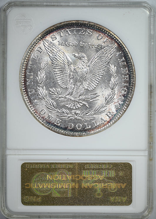 1887 Morgan Dollar $1 ANA Soapbox MS62