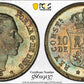 1885 Spanish Philippines 10C Centimos PCGS MS66 - TONED!
