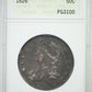 1826 Capped Bust Half Dollar 50C ANACS Soapbox XF40 - REVERSE TONED!