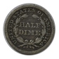 1840-O Liberty Seated Half Dime H10C Raw F+ Fine