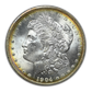 1904-O Morgan Dollar $1 Raw BU Brilliant Uncirculated - RIM TONED!