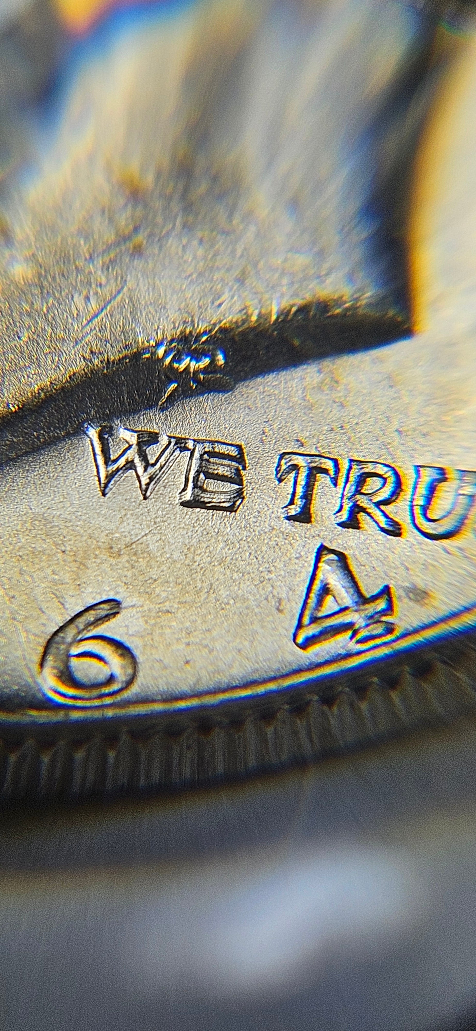 1964-D Quadrupled Die Obverse Kennedy Half Dollar 50C Raw BU