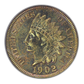 1902 Proof Indian Head Cent 1C ANACS Soapbox PR63RB - TONED!