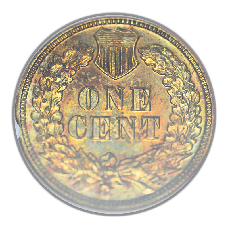 1902 Proof Indian Head Cent 1C ANACS Soapbox PR63RB - TONED!