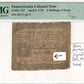 Pennsylvania Colonial Note 2 Shillings, 6 Pence PMG Very Fine 20 Fr#PA-157 April, 3, 1772 Front