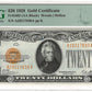 $20 1928 Gold Certificate Note PMG About Uncirculated AU55 Fr#2402