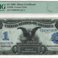 $1 1899 Black Eagle Note Large Silver Certificate PMG Choice Uncirculated 64 EPQ Fr#228