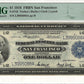 $1 1918 San Francisco Federal Reserve Bank Note PMG Choice Uncirculated 64 Fr#743 Obverse Slab