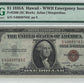 $1 1935A Hawaii WWII Emergency Issue Silver Certificate Note PMG About Uncirculated 55 EPQ Fr#2300