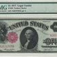 $1 1917 Sawhorse Note Legal Tender PMG Extremely Fine 40 EPQ Fr#36