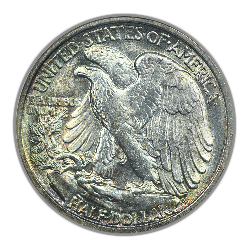 1941-S Walking Liberty Half Dollar 50C ANA Soapbox MS62