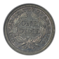 1847 Liberty Seated Dime 10C ANACS Soapbox AU55