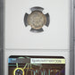 1837 Liberty Seated Half Dime H10C NGC MS62 - Small Date Reverse Slab