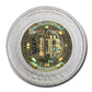 2013 Lealana Bitcoin 0.5 BTC ICG MS68PL Proof Like Unfunded Reverse
